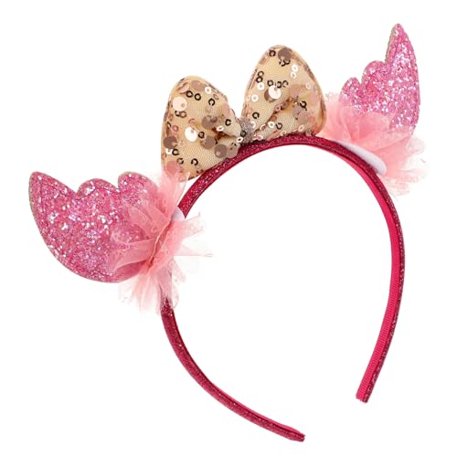 Veemoon Haarreif mit Pailletten und Schleife Leichtes Bequemes Kopfschmuck für Geburtstag Kostümparty Ball und Karneval Vielseitiges Glitzerndes Stirnband für Mädchen und Jungen Veemoon Haarreif mit Pailletten und Schleife Leichtes Bequemes Kopfschmuck für Geburtstag Kostümparty Ball und Karneval Vielseitiges Glitzerndes Stirnband für Mädchen und Jungen von Veemoon