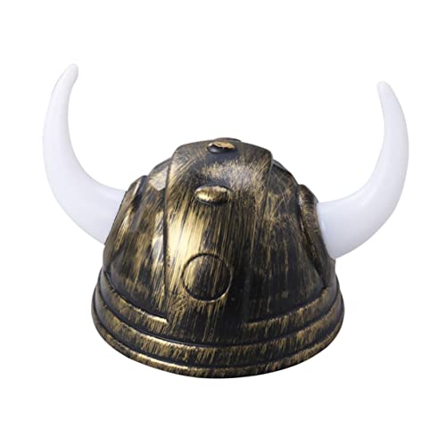 Veemoon Helm Kostüm Für Erwachsene – Robuster Kunststoff - Ideal Für Rollenspiele - Fasching Oder Karneval – Kreativer Hornhut Für Parties Und Themenabende – Unisex Design von Veemoon