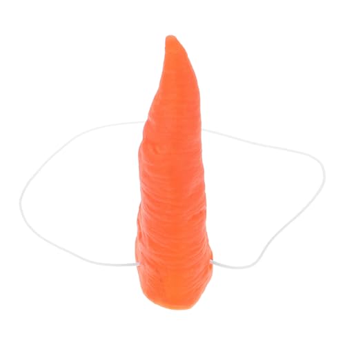 Veemoon Karotten Nase Cosplay Schneemann Nase Orange Karotten Nase Requisite Für DIY Crafts Adult Cosplay Party Urlaub Dekorationen von Veemoon