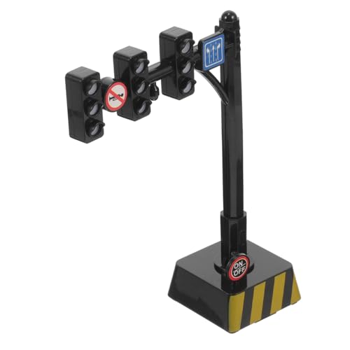 Veemoon Leuchtendes Verkehrsampel für Realistisches Kleines Verkehrsampelmodell aus Sicherem Kunststoff Interaktives Lernspielzeug zur Verkehrssicherheit und Landschaftsdekoration Veemoon Leuchtendes Verkehrsampel für Realistisches Kleines Verkehrsampelmodell aus Sicherem Kunststoff Interaktives Lernspielzeug zur Verkehrssicherheit und Landschaftsdekoration von Veemoon