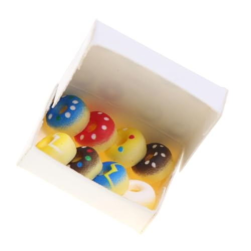 Veemoon Miniatur Donuts Lebensechte Mini Dollhouse Food Accessoires Bunte Resin Dessert Modelle für Mini Küchen Dekoration und Veemoon Miniatur Donuts Lebensechte Mini Dollhouse Food Accessoires Bunte Resin Dessert Modelle für Mini Küchen Dekoration und von Veemoon