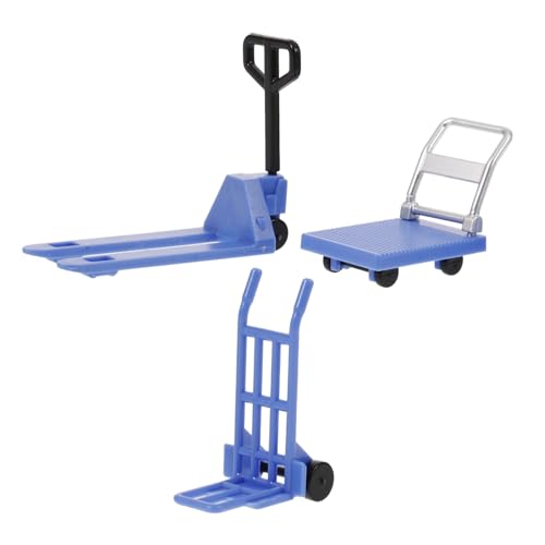 Veemoon Miniatur Gabelstapler und Plattformwagen Blau Teilig Detailreiches Puppenhaus Zubehör Leichtes Mikro Transportfahrzeug für Miniatur Hausgestaltung und Landschaftsdeko Veemoon Miniatur Gabelstapler und Plattformwagen Blau Teilig Detailreiches Puppenhaus Zubehör Leichtes Mikro Transportfahrzeug für Miniatur Hausgestaltung und Landschaftsdeko von Veemoon