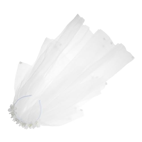 Veemoon Party Haarschmuck für Mädchen Perlen Haarreifen mit Blumen Weiß Kopfbedeckung für Geburtstags Festtagsfeiern Leicht und Komfortabel Veemoon Party Haarschmuck für Mädchen Perlen Haarreifen mit Blumen Weiß Kopfbedeckung für Geburtstags Festtagsfeiern Leicht und Komfortabel von Veemoon