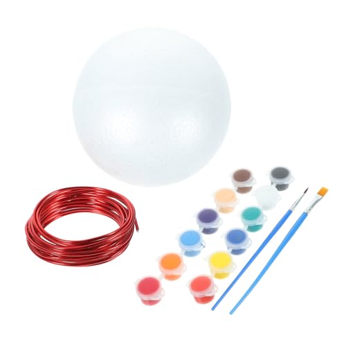 Veemoon Schaumstoffbälle Für Basteln Mit Kindern Modell Zum Bemalen Weißer Schaumstoff Zum Dekorieren Kleine Globen Für Lernprojekte Projektmaterialien Für Schulen Veemoon Schaumstoffbälle Für Basteln Mit Kindern Modell Zum Bemalen Weißer Schaumstoff Zum Dekorieren Kleine Globen Für Lernprojekte Projektmaterialien Für Schulen von Veemoon