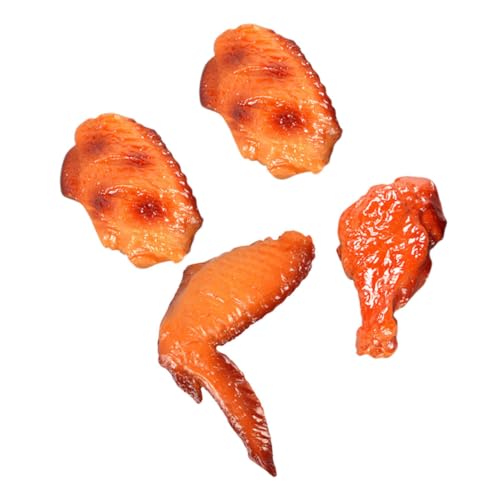 Veemoon Teiliges Künstliche Hähnchenkeulen und Flügel Realistisch Simuliert Dekorative Fotorequisiten für Restaurant Event Küchen Dekoration Geeignet Anschauungsmaterial Veemoon Teiliges Künstliche Hähnchenkeulen und Flügel Realistisch Simuliert Dekorative Fotorequisiten für Restaurant Event Küchen Dekoration Geeignet Anschauungsmaterial von Veemoon