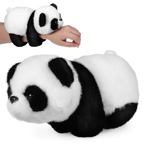 Veemoon Tier-schlagarmbänder, Panda-schnapparmbänder, Huggers, Panda-plüsch-Armband für Geburtstags-, Maskeraden- Und Karnevalsparty-gastgeschenke Veemoon Tier-schlagarmbänder, Panda-schnapparmbänder, Huggers, Panda-plüsch-Armband für Geburtstags-, Maskeraden- Und Karnevalsparty-gastgeschenke von Veemoon