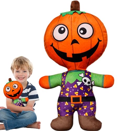 Veesper Halloween Toys Plüsch, 12 lustige gruselige Skelettplüschpuppe, weiche bequem von Veesper