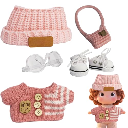 Puppenkleidung Für Babypuppen, Liebenswerte Outfits für Babypuppen, Spielzeugmode Socken Mütze Halskette Brille Outfit Für Mädchen Kleinkinder Sammler Geburtstag Feiertag Weihnachten Geschenk Puppenkleidung Für Babypuppen, Liebenswerte Outfits für Babypuppen, Spielzeugmode Socken Mütze Halskette Brille Outfit Für Mädchen Kleinkinder Sammler Geburtstag Feiertag Weihnachten Geschenk von Veeteah