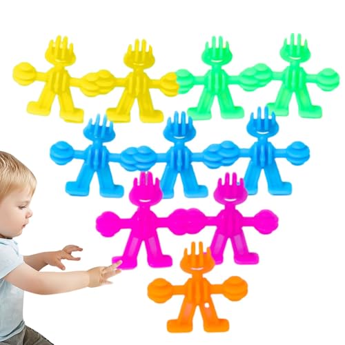 Veeteah Bausteine ​​für Kinder,Bauspielzeug für Kinder - Actionfiguren Bausatz Interaktives Bausteinspielzeug - Lernpuzzles, Spielzeug, niedliches Baustein-Set für Kinder, und Mädchen von Veeteah