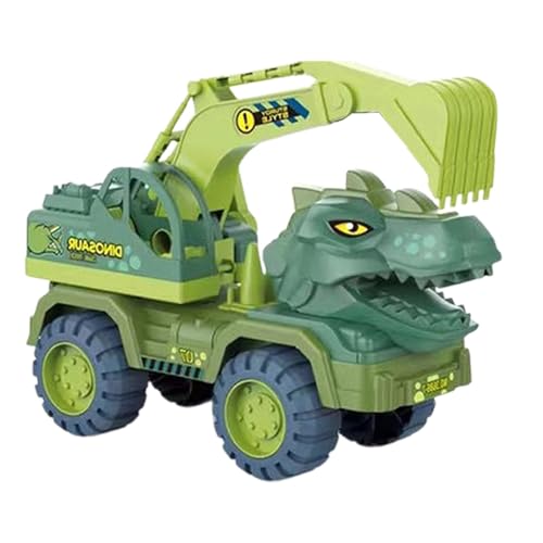 Veeteah Dinosaurier-Technikfahrzeug,Dinosaurier-Fahrzeug-LKW-Spielzeug | LKW-Technik Trägerfahrzeug - Dinosaurier-Transporter-LKW-Trägerfahrzeug-Spielzeug für Kleinkinder und von Veeteah