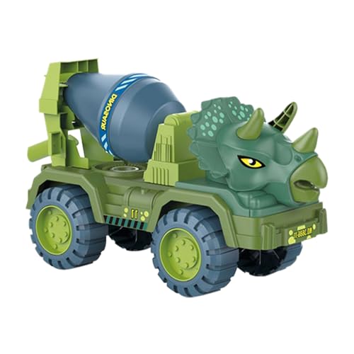 Veeteah Dinosaurier-Transportträger-LKW,Dinosaurier-Technikfahrzeug | Tiertransporter Transportfahrzeug Spielzeug,Auto-Fahrzeugträger-Spielzeug für Kinder, LKW-Träger-Dinosaurier-Spielzeug für von Veeteah