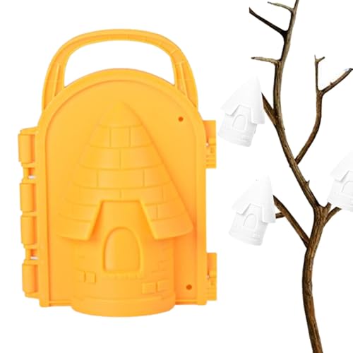 Veeteah Formen für Schneebälle, Formen für Sandburgen | Winter Schneespielzeug Weihnachten Schneeskulptur Formen | Winter-Schnee-Fort-Maker-Spielzeug, Sandburg-Bauwerkzeug für den Winter-Sommer von Veeteah