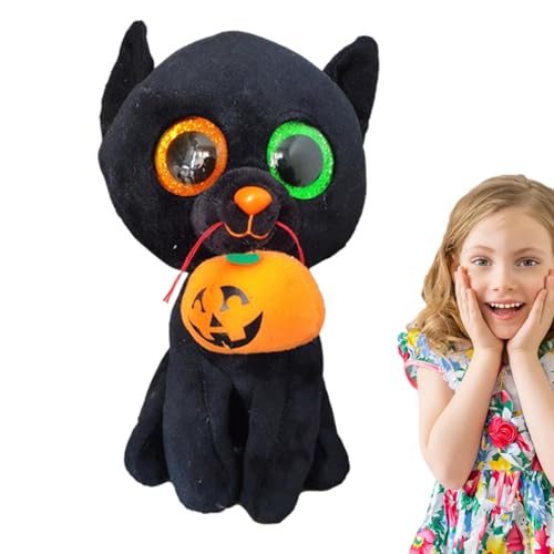 Veeteah Halloween-Plüschtiere,Halloween-Plüschtiere | Plüsch Cartoon Halloween Plüschtiere Home Decor | Auto-Innendekoration, Geister-Plüschkissen, zum Kuscheln für Sofa, Bett, Schlafzimmer von Veeteah