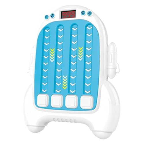 Veeteah Interaktive Rhythmus-Spielmaschine, Interaktive Rhythmus-Spielmaschine für Kinder - Push-Puzzle-Spielzeug,Handheld-Quick-Push-Spiel, musikalische Herausforderung für Kinder, Spielzeugspiel zum von Veeteah