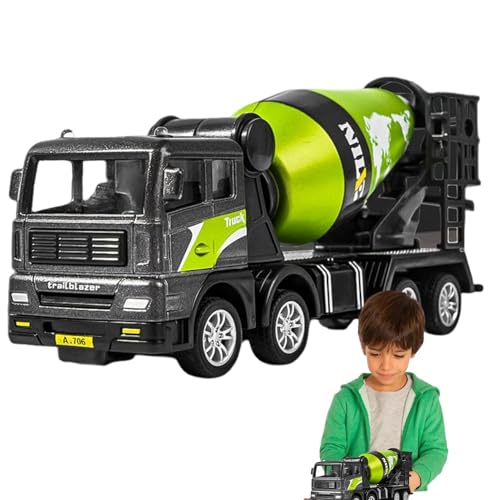 Veeteah Kleine Baufahrzeuge - Lader Bagger Dump Spielzeug - Tragbare Baulastwagen Spielzeug Geburtstagsgeschenke für Kinder Kleinkinder von Veeteah