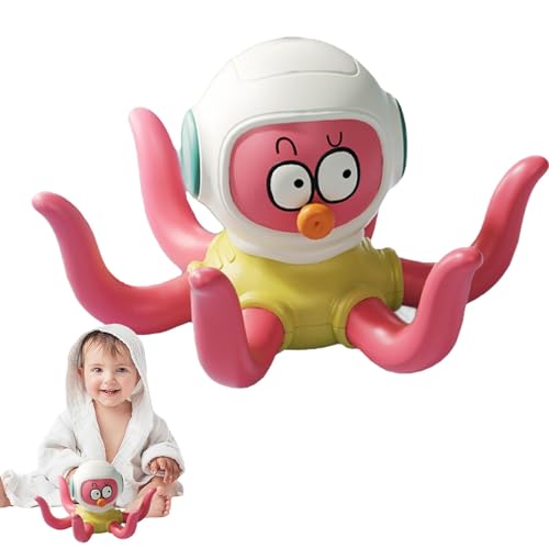 Veeteah Schwimmendes Oktopus-Spielzeug, Oktopus-Badespielzeug | Oktopus-Spielzeug für die Badewanne | Octopus Badespielzeug für Kleinkinder, Wasserbecken, Stranddusche, zum Spielen für , Mädchen, von Veeteah