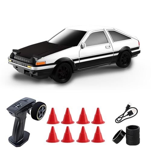 Vefacion Mini RC Drift Car 1:43 Scale 2,4GHz 15KM/H hohe Geschwindigkeit Sport Rennauto Ferngesteuert Auto Modell mit Licht für Jungen Mädchen und Erwachsene Geschenk Vefacion Mini RC Drift Car 1:43 Scale 2,4GHz 15KM/H hohe Geschwindigkeit Sport Rennauto Ferngesteuert Auto Modell mit Licht für Jungen Mädchen und Erwachsene Geschenk von Vefacion