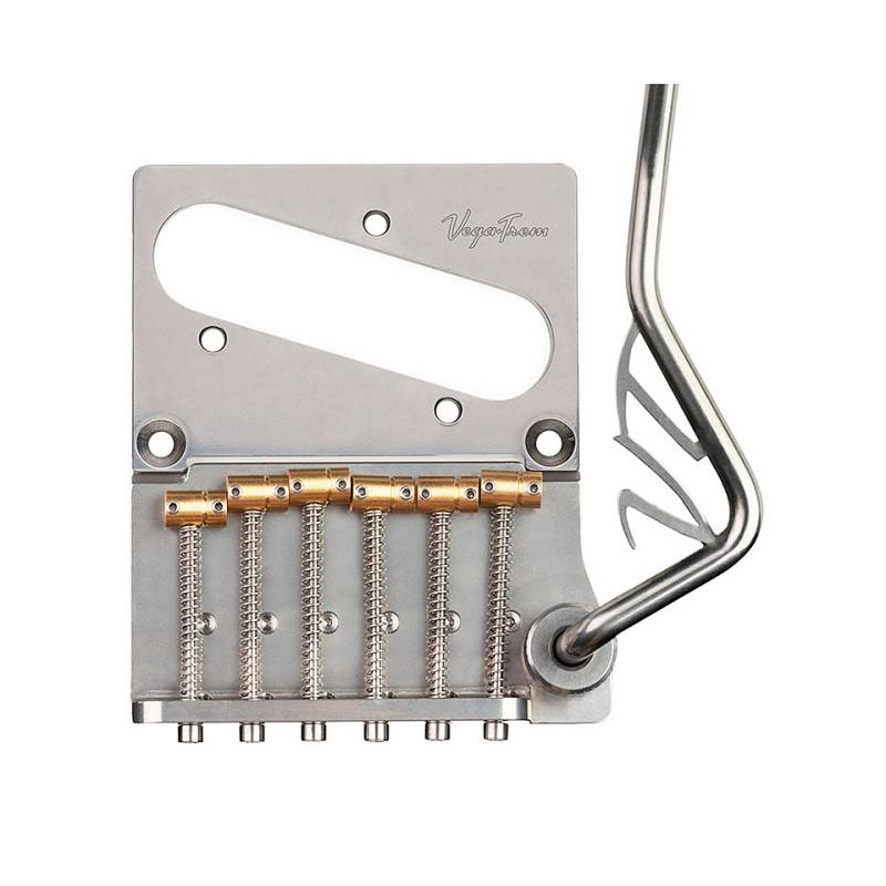 VegaTrem VT2 Teletrem Classic Glossy Steel Tremolo von VegaTrem