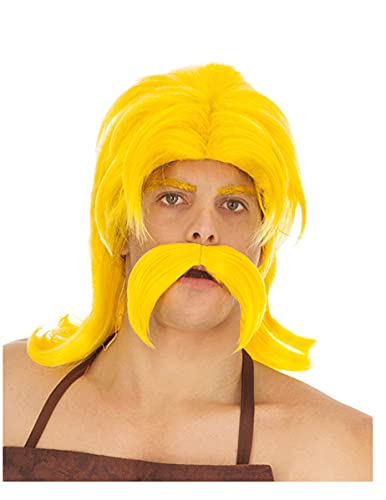 Automatix-Asterix und Obelix Perücke und Bart blond Automatix-Asterix und Obelix Perücke und Bart blond von Vegaoo