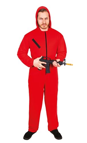 P'TIT CLOWN - 18044 – Erwachsenenkostüm – Polyester – Rot – L/XL von p'tit clown