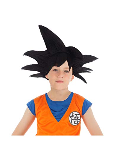 Manga-Perücke Son-Goku für Kinder Lizenz schwarz - Schwarz Manga-Perücke Son-Goku für Kinder Lizenz schwarz - Schwarz von Vegaoo