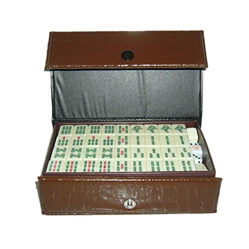 VejiA Chinesische Reise Mahjong Set Mini Mah Jongg Set Tragbare Mahjong Mahjong Spiel Set Für Familie Party Geschenk Tisch Spiel Dekoration von VejiA