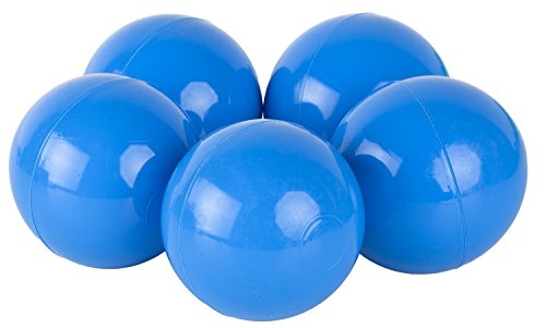 Velinda 300 Bälle für Bällebad/Bällezelt/Kinderpool Spielbälle Kinderbälle O7cm (Farbe der Bälle: blau) von Velinda