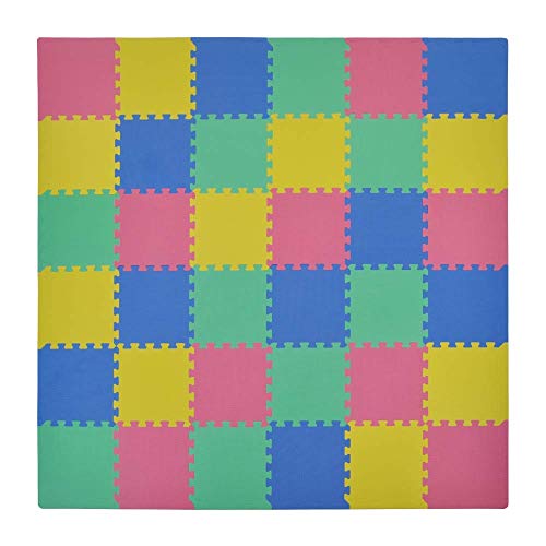 VeloVendo® Puzzlematte TÜV geprüft (170 x 170 x 1 cm) von VeloVendo