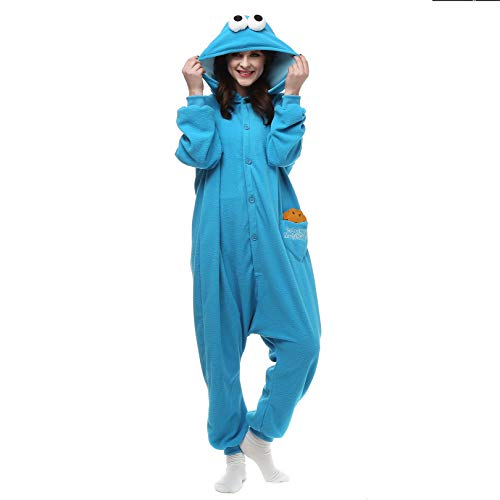 Pyjamas Mädchen Erwachsene Unisex Animal Cosplay Overall Pajamas Anime Schlafanzug Jumpsuits Spielanzug Kostüme von Venaster