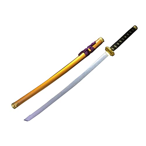 Vendics Abynow Slayer Cosplay Katanas Klingenschwertwaffe, Holzwaffenzubehör, Kendo-Schwertkunsttraining, Rollenspiel-Requisiten, Handgefertigt von Vendics