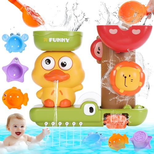 Venditer Badewannenspielzeug ab 1 2 3 4 Jahr, Badespielzeug Baby ab 1 Jahr, Badewannen Spielzeug Kinder, Wasserspielzeug Baby Spielzeug Geschenk für Jungen Mädchen Venditer Badewannenspielzeug ab 1 2 3 4 Jahr, Badespielzeug Baby ab 1 Jahr, Badewannen Spielzeug Kinder, Wasserspielzeug Baby Spielzeug Geschenk für Jungen Mädchen von Venditer