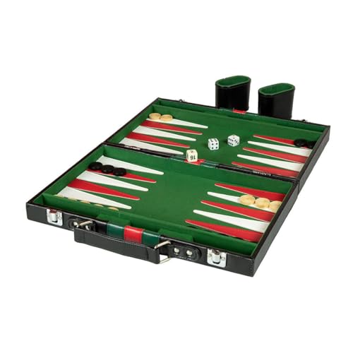 Vennerød Backgammon in Leather case (10416) von Vennerød