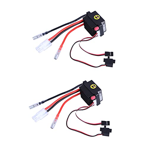 Verasail 2X Rc ESC 320A 6-12V GebüRsteter ESC Drehzahl Regler mit 2A BEC für RC Boot U6L5 von Verasail