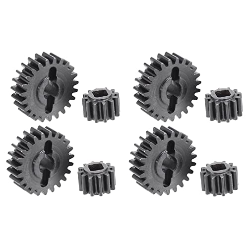 Verasail 8Pcs AR45 F9 Portalachse Portal Gear Set 23T/12T für Axial SCX10 III Capra 1/10 RC Crawler Car Upgrade Parts Zubehör von Verasail