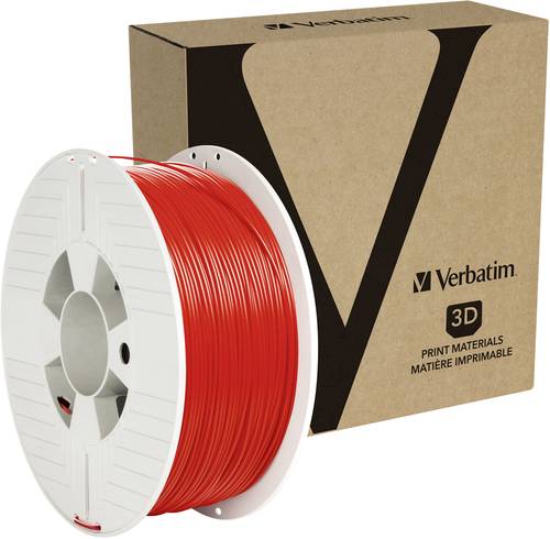 Verbatim 55053 Filament PETG 1.75mm 1kg Rot 1St. von Verbatim