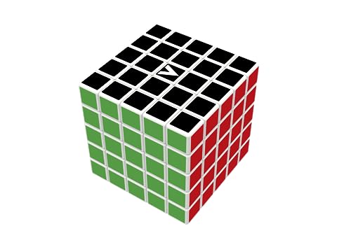 V-Cube 2057005 Zauberwürfel 5x5x5, magischer Würfel, Magic Cube, Speedcube, Knobelspiel für Erwachsene und Kinder ab 6 Jahren, klassisch von Verdes