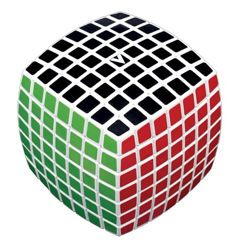 V-Cube 2057007 - Zauberwürfel 7x7x7, magischer Würfel, Magic Cube, Speedcube, Knobelspiel für Erwachsene und Kinder ab 6 Jahren, gewölbt von V-Cube