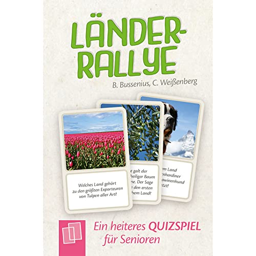 Länderrallye. Ein Heiteres Quizspiel Für Senioren von Verlag An Der Ruhr