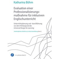 Evaluation einer Professionalisierungsmaßnahme für inklusiven Englischunterricht von Verlag Barbara Budrich