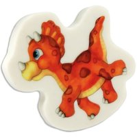 Kleiner Dino Radiergummi 5cm, 1 Stk., niedlicher Dinosaurier als Radierer von Verlag Jürgen Döll