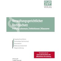 Verwaltungsgerichtlicher Rechtsschutz von Verlag SVP