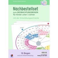 Nachbestellset zum Beobachtungsbogen für Kinder unter 3 Jahren von Verlag an der Ruhr GmbH