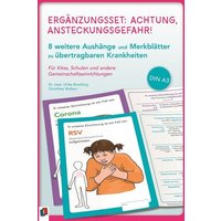 Ergänzungsset: Achtung, Ansteckungsgefahr! – 8 weitere Aushänge und Merkblätter zu übertragbaren Krankheiten von Verlag an der Ruhr