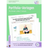 Portfolio-Vorlagen für Kinder unter 3 Jahren von Verlag an der Ruhr