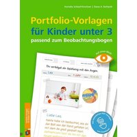 Portfolio-Vorlagen für Kinder unter 3 - passend zum Beobachtungsbogen von Verlag an der Ruhr