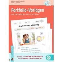 Portfolio-Vorlagen für Kita-Kinder von 3–6 Jahren von Verlag an der Ruhr