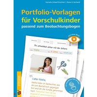 Portfolio-Vorlagen für Vorschulkinder – passend zum Beobachtungsbogen von Verlag an der Ruhr