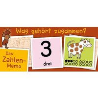 Was gehört zusammen? Das Zahlen-Memo (Spiel) von Verlag an der Ruhr