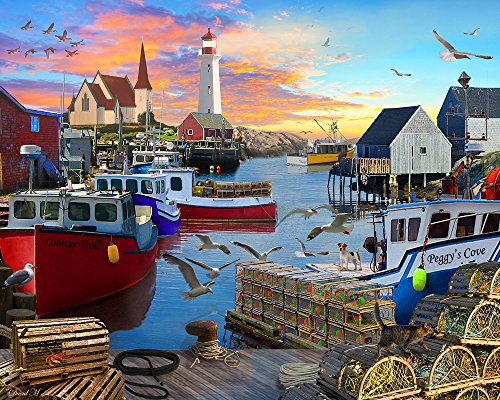 Angeln Cove Jigsaw Puzzle 1000 Teile Angeln Cove Jigsaw Puzzle 1000 Teile von Vermont Christmas Company