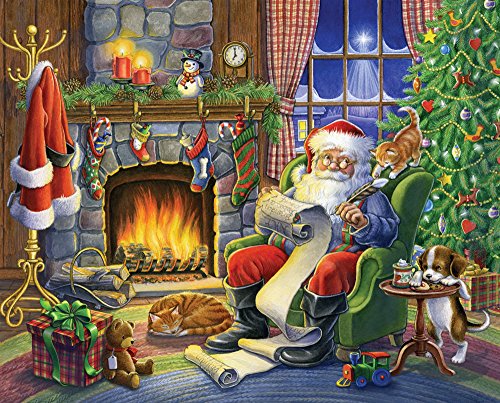 Böse oder Nett Jigsaw Puzzle 1000 Teile von Vermont Christmas Company